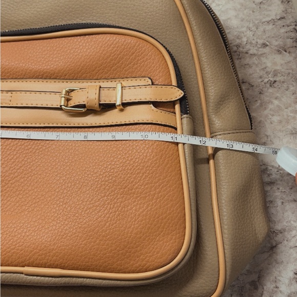 NWOT Peanut Butter Chocolate interior  Backpack - Picture 2 of 8